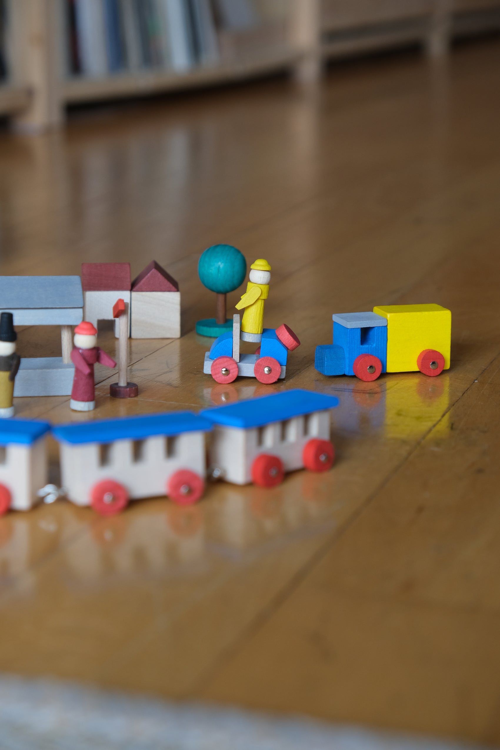 Togstasjon i treeske