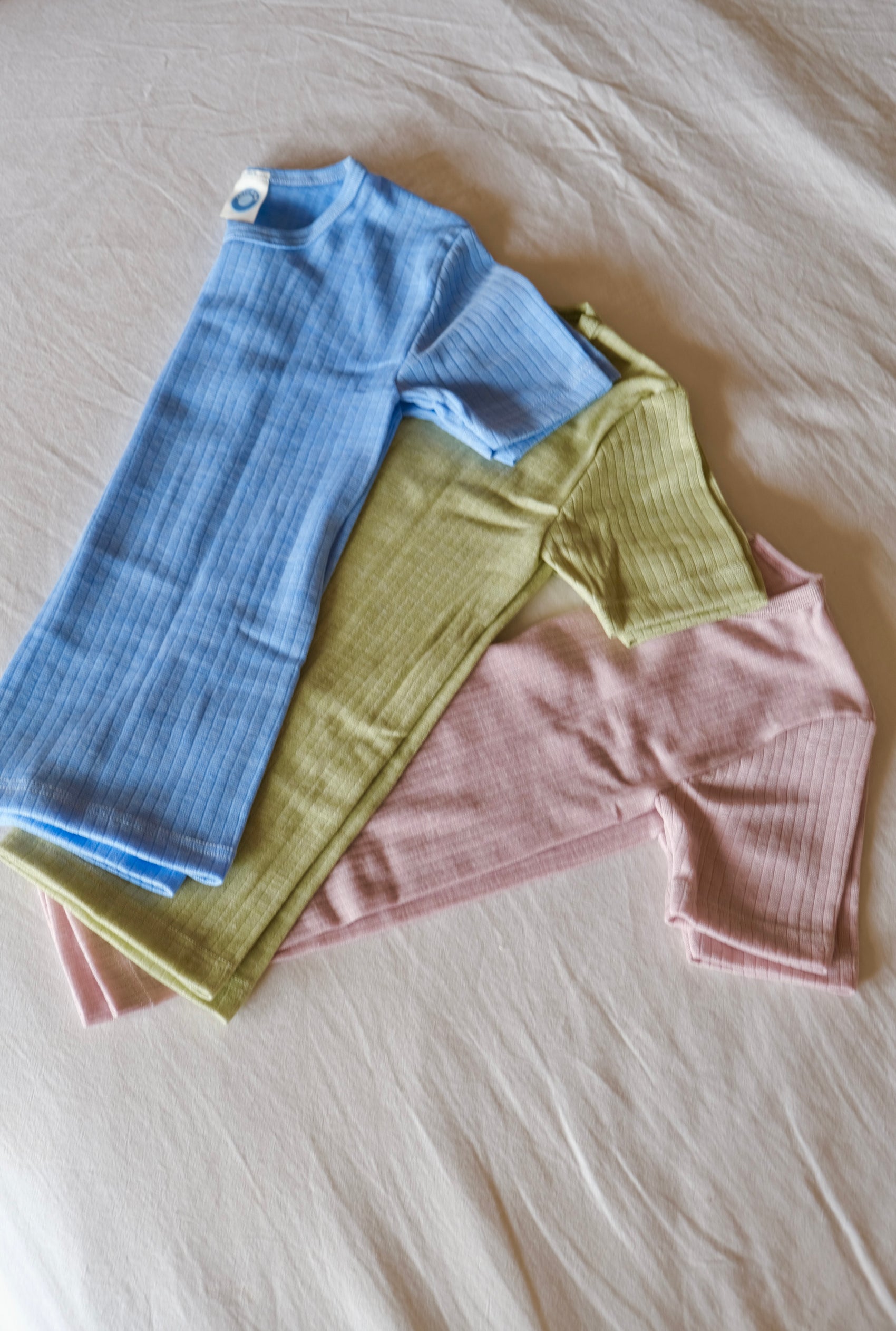 T-skjorte - silke/ull/bomull