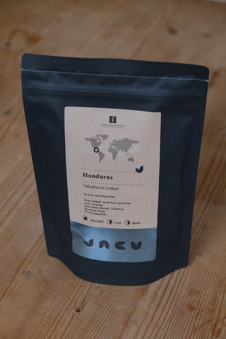 Kaffebønner - Honduras Caballeros Lomas - bærtørket - 250g