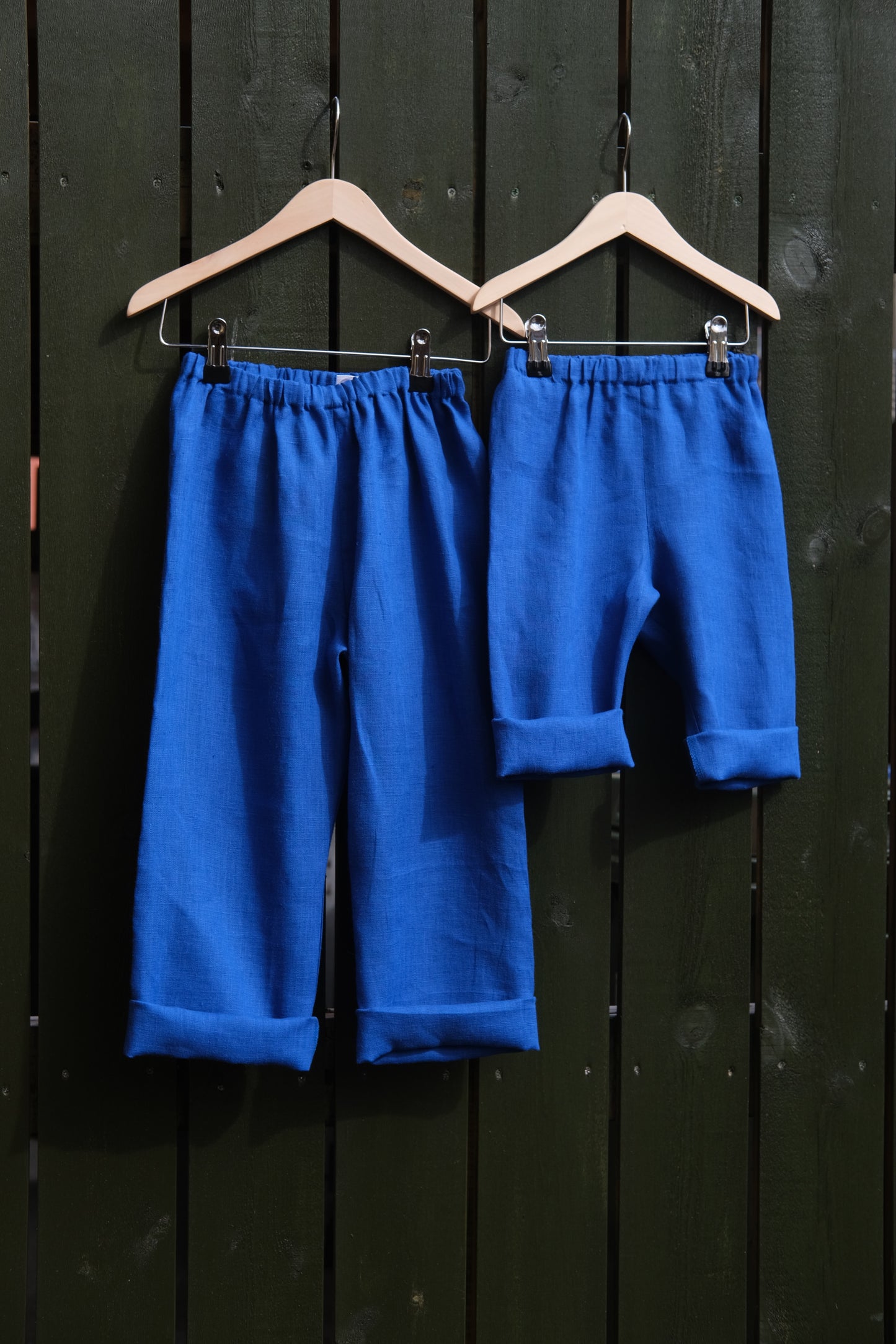 Basic trousers - cobalt