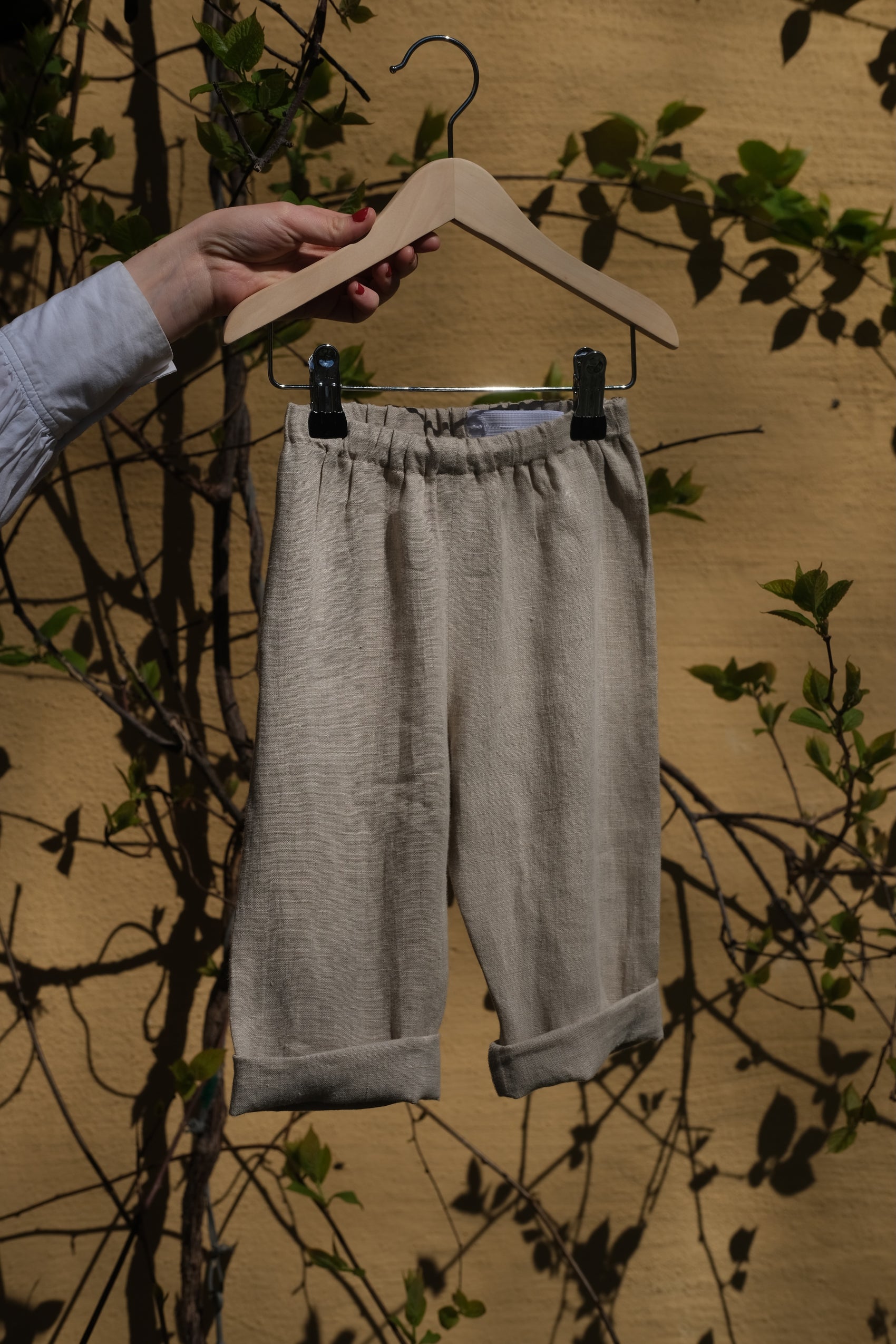 Basic trousers - sand
