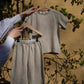 Wide trousers - sand