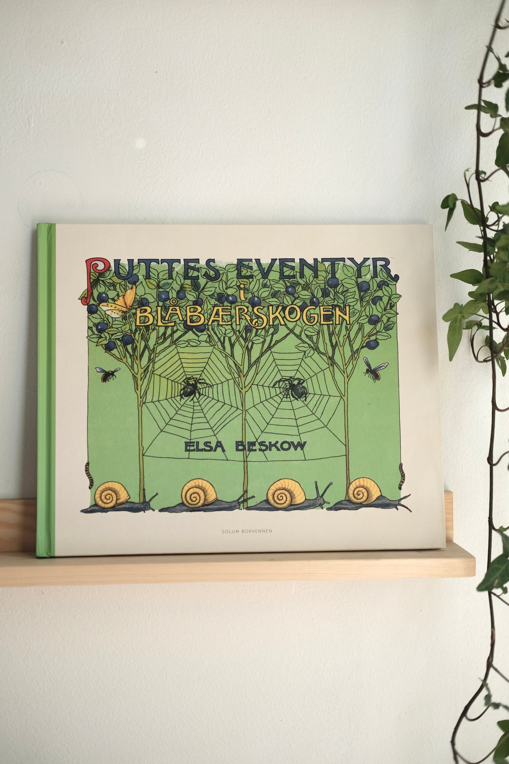 Puttes eventyr i blåbærskogen - Elsa Beskow