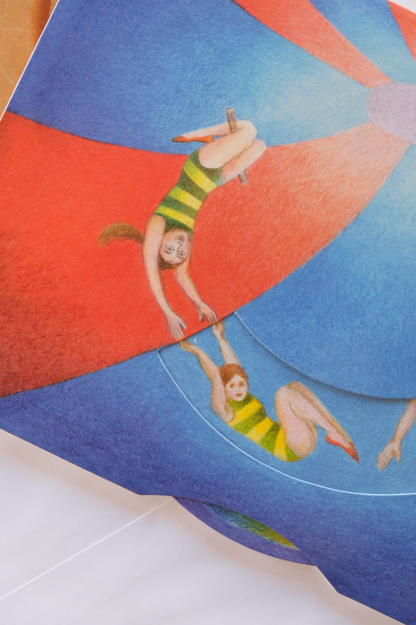 Sirkus - bevegelig dobbelkort