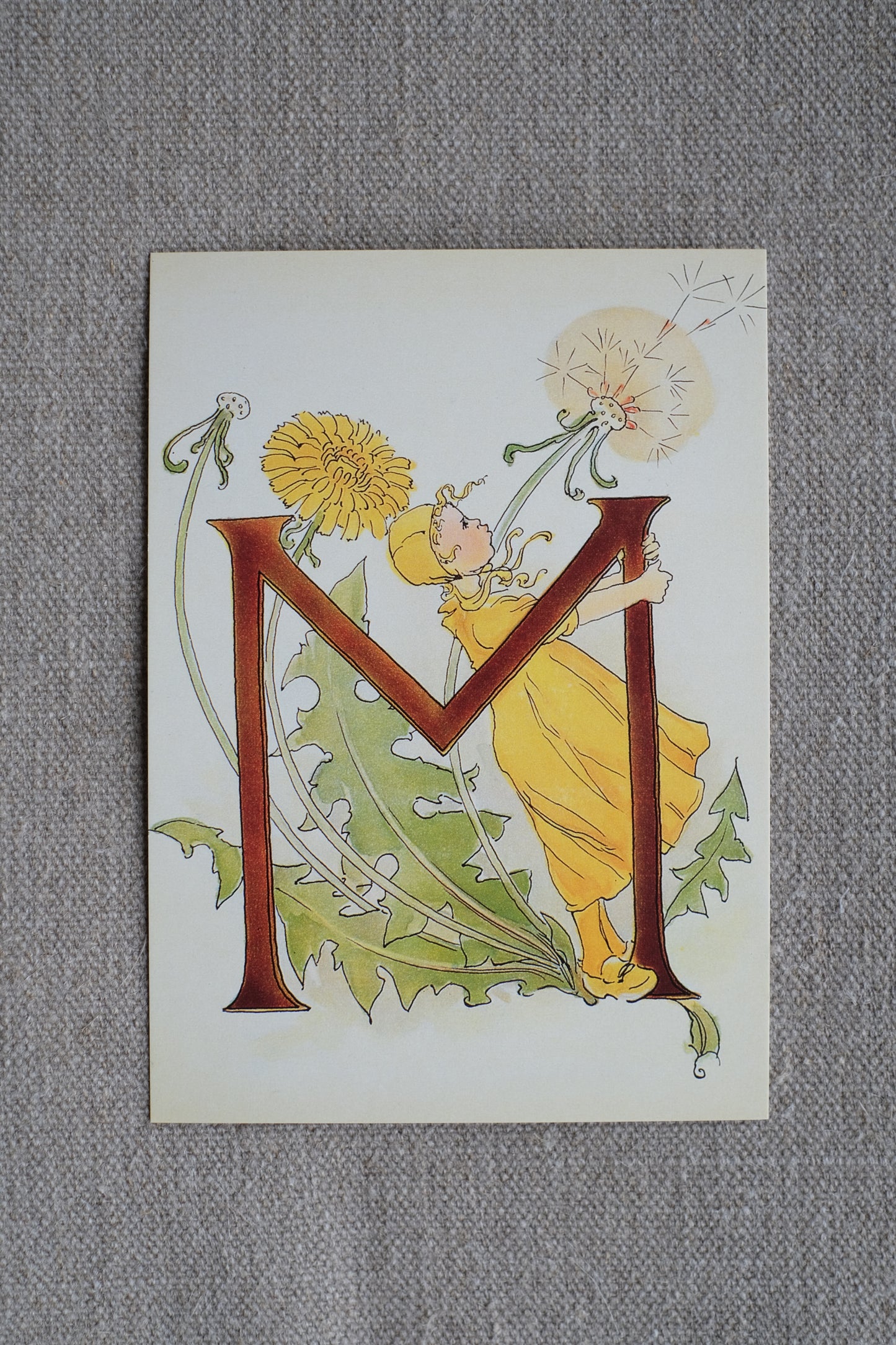 Adelborgs bokstavkort - A6 kort