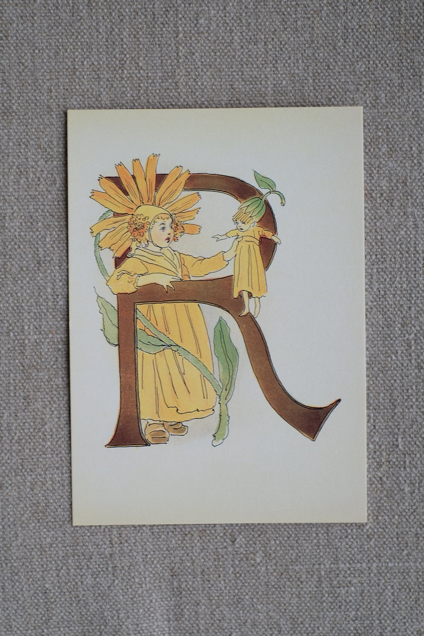 Adelborgs bokstavkort - A6 kort