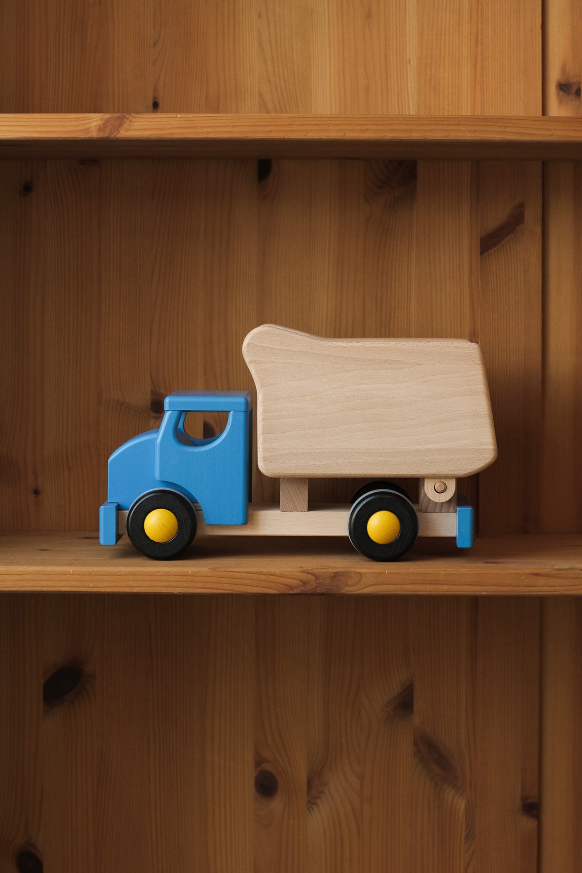 Tipptruck med sorteringsklosser