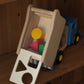 Tipptruck med sorteringsklosser