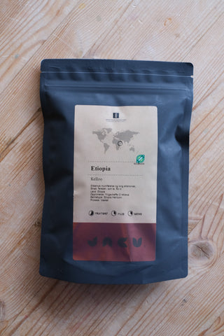 Kaffebønner - Etiopia Kelloo - 250g - økologisk