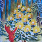 Stor papirkalender - Julaften