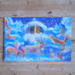 Liten papirkalender - Jul i dyreskogen - 21 x 14.8cm
