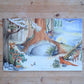 Medium papirkalender - Jul med dyrene