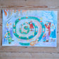 Medium papirkalender - Adventsspiral