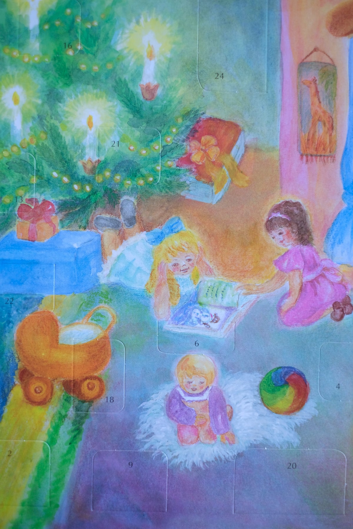 Medium papirkalender - Advent i barnehagen
