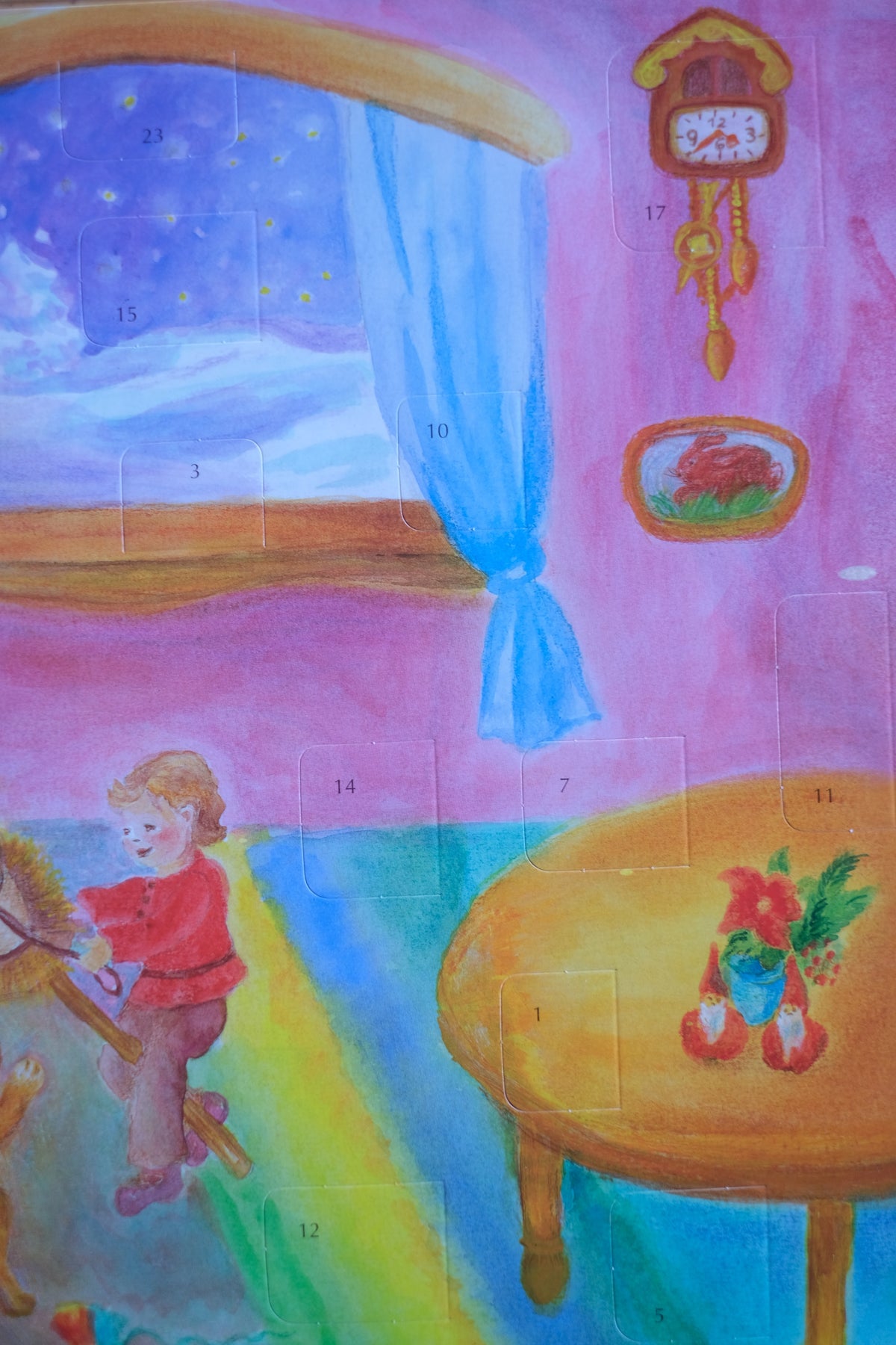 Medium papirkalender - Advent i barnehagen