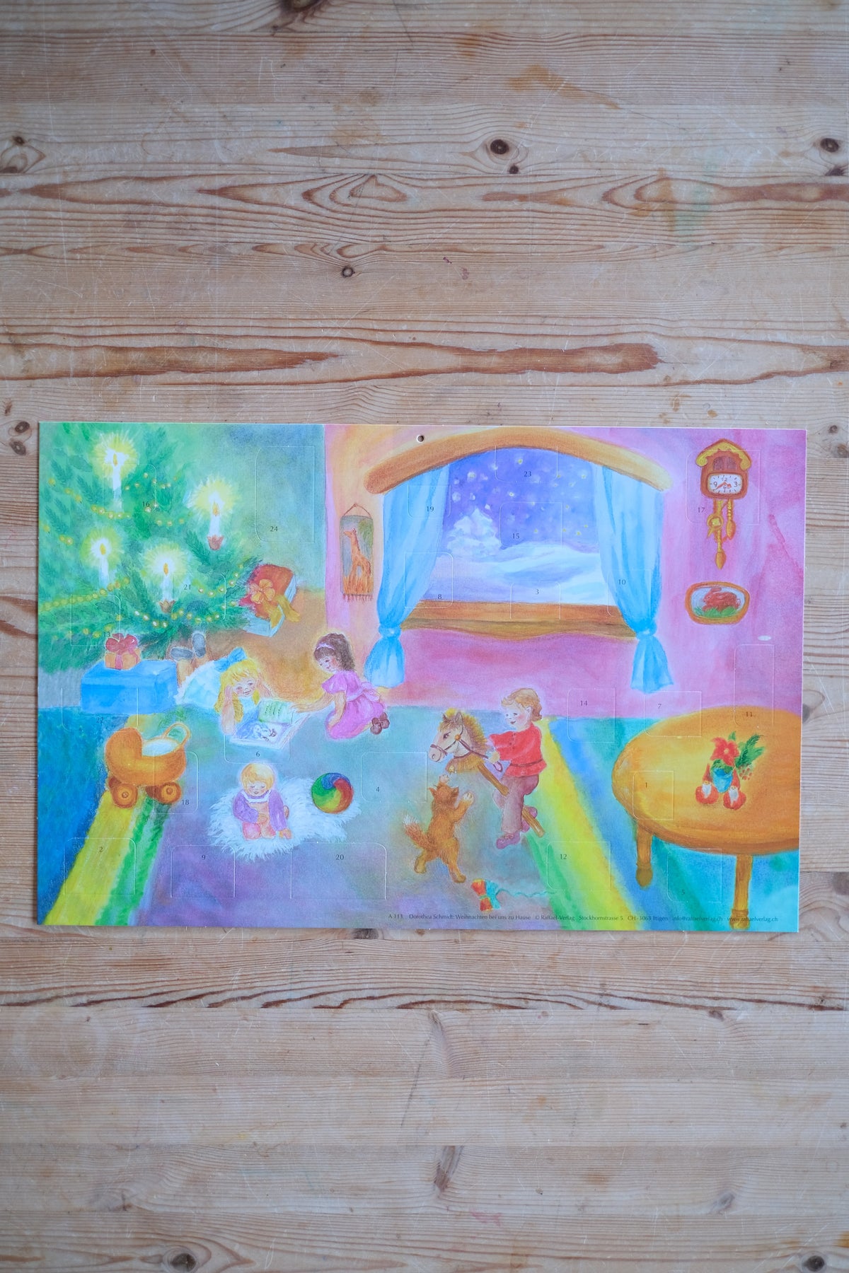 Medium papirkalender - Advent i barnehagen