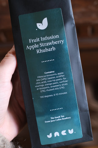 Te i løsvekt - Fruit Infusion - eple, jordbær og rabarbra