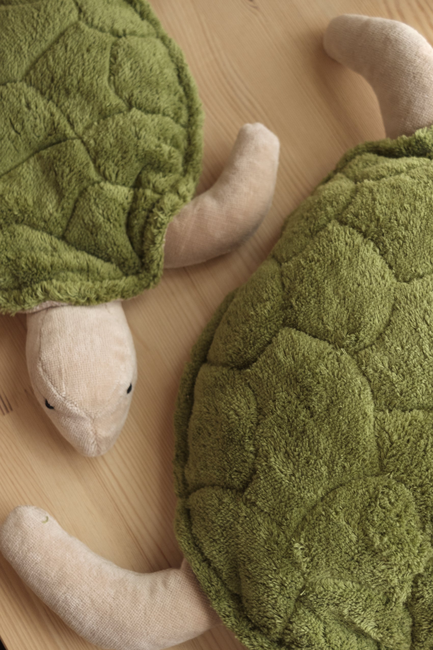 Skilpadde med varme/kjølepute - stor - grønn