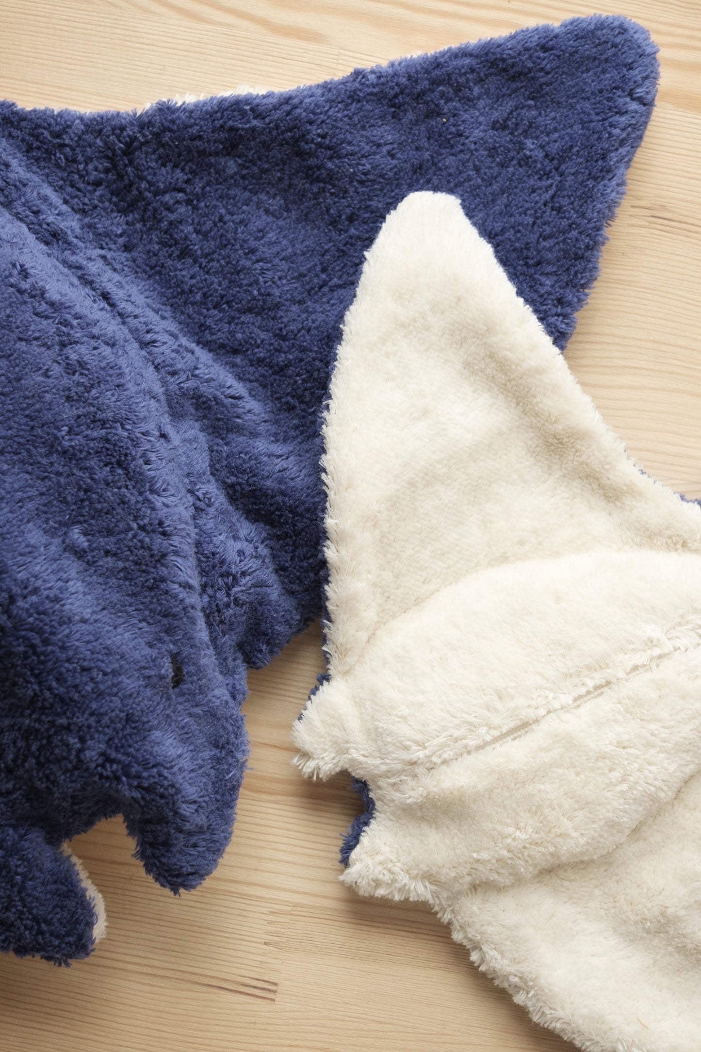 Djevelrokke med varme/kjølepute - stor - blå