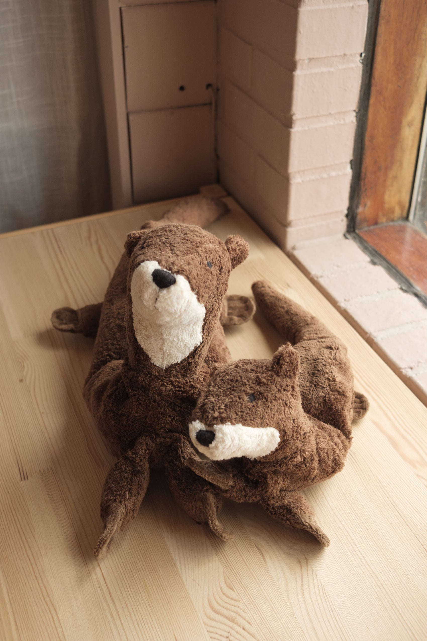 Otter med varme/kjølepute - liten