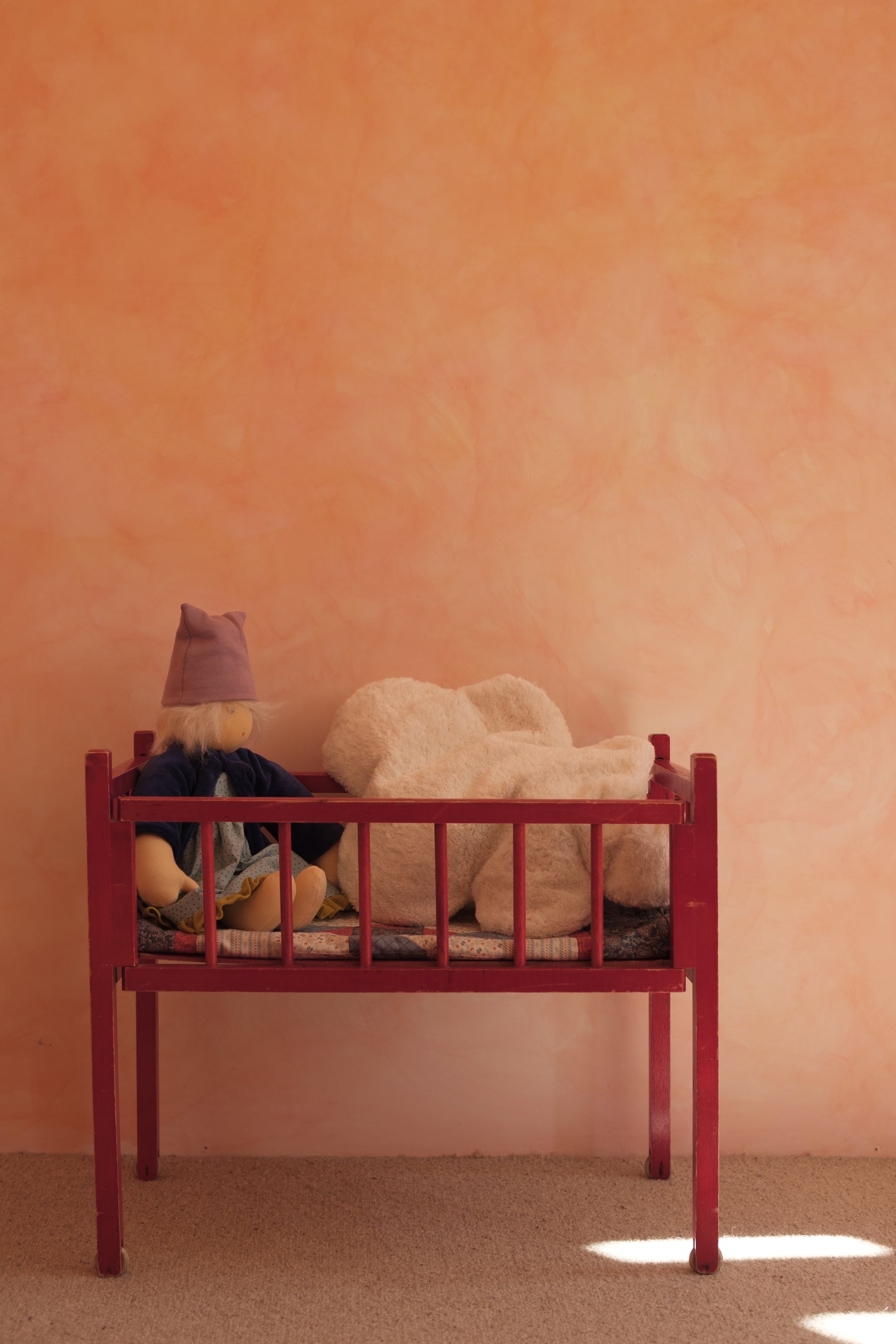 Sky med varme/kjølepute - stor