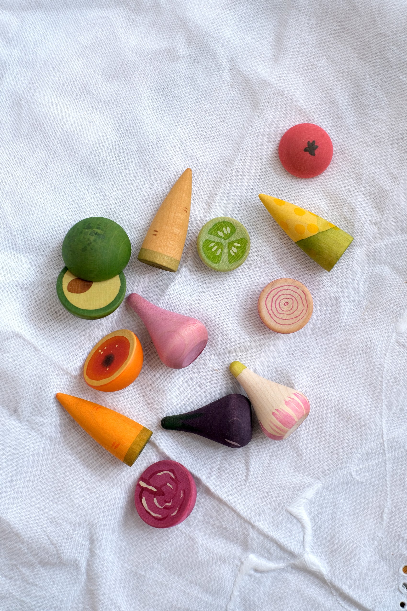 Veggies - sett med lekemat