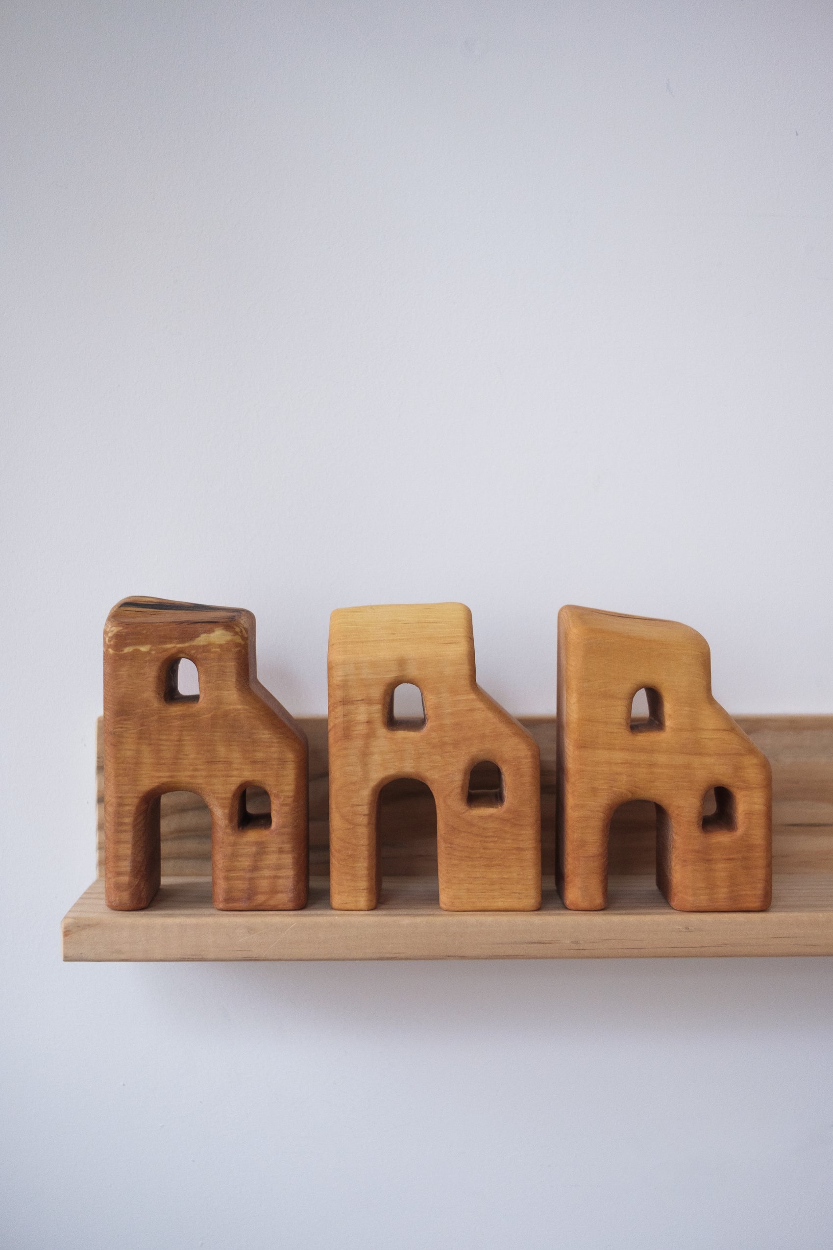 Lite trehus med loft