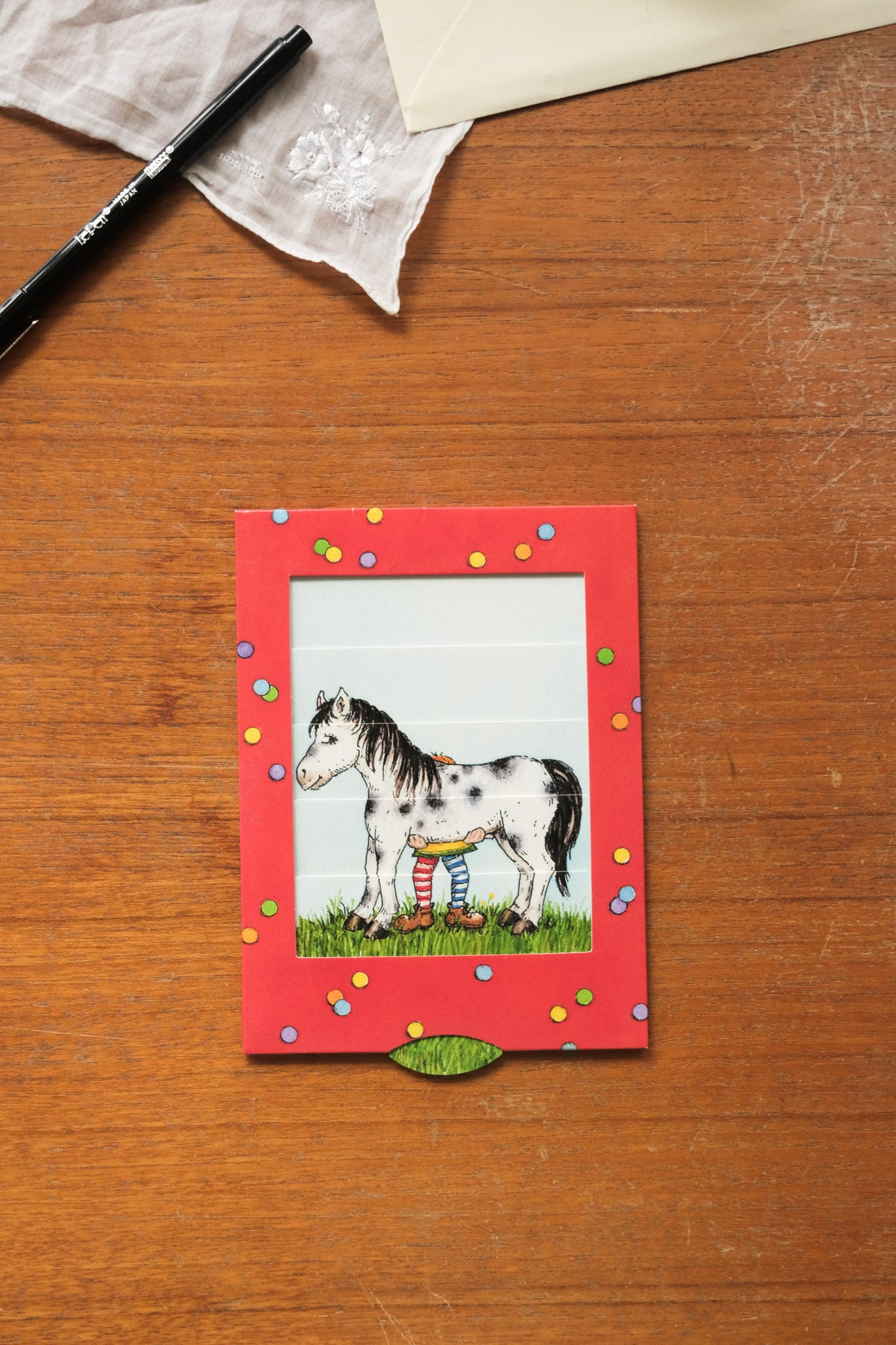 Bevegelig kort - Pippi Lotta