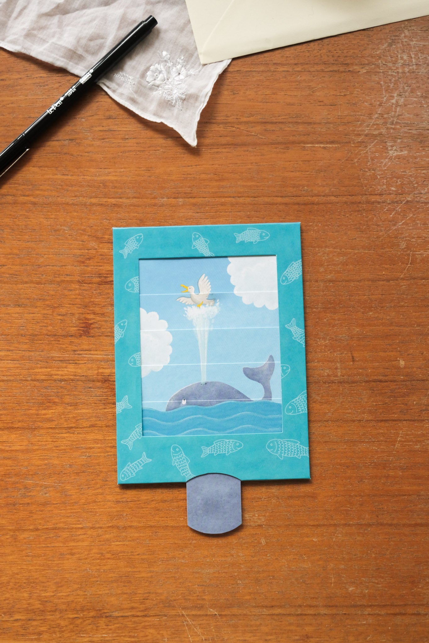 Bevegelig kort - måke