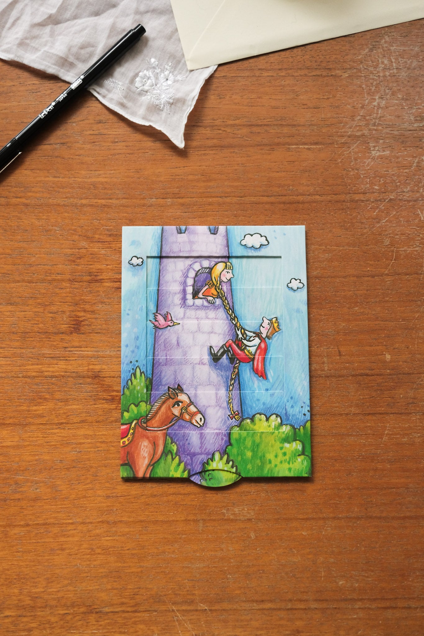 Bevegelig kort - rapunsel