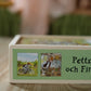 Gubben og katten - puslespill i treeske - 4 motiv