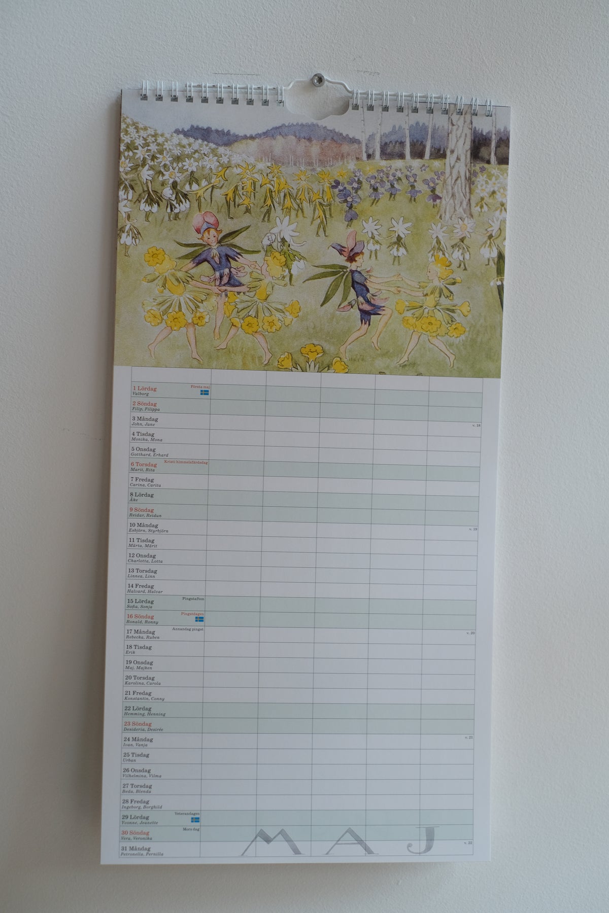 Årets saga - kalender 2027