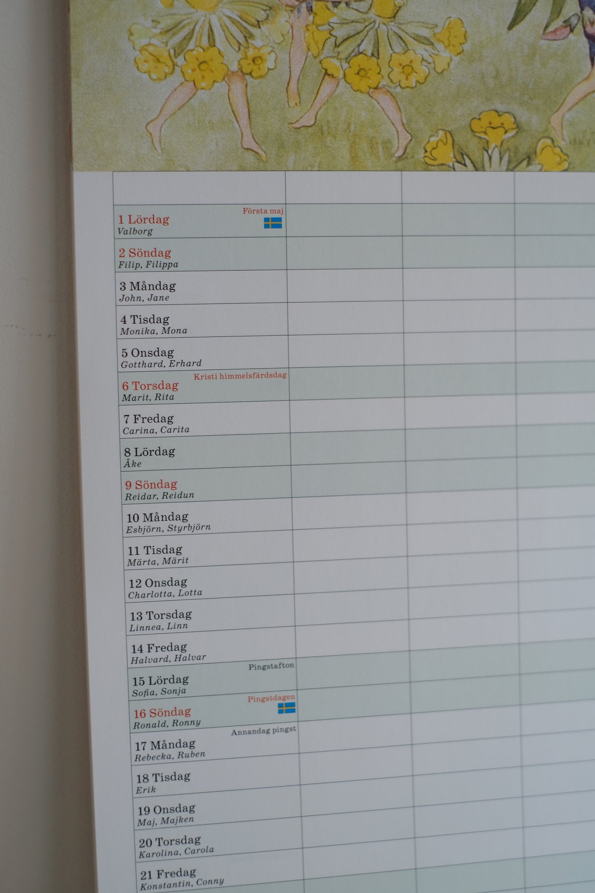 Årets saga - kalender 2027
