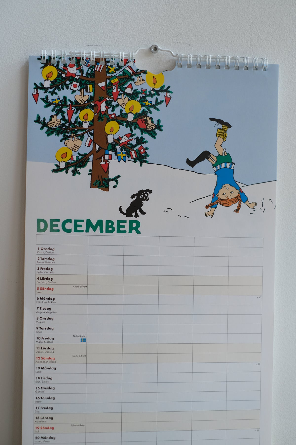 Pippi - kalender 2027