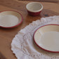 Liten sausskål - rød - 12 cm