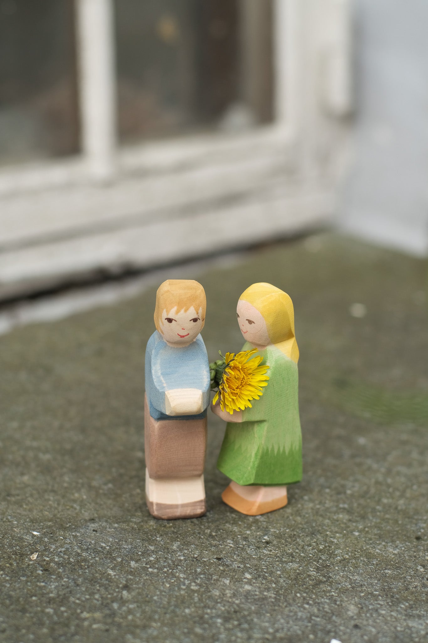 4 figurer til eventyret om Hans og Grete
