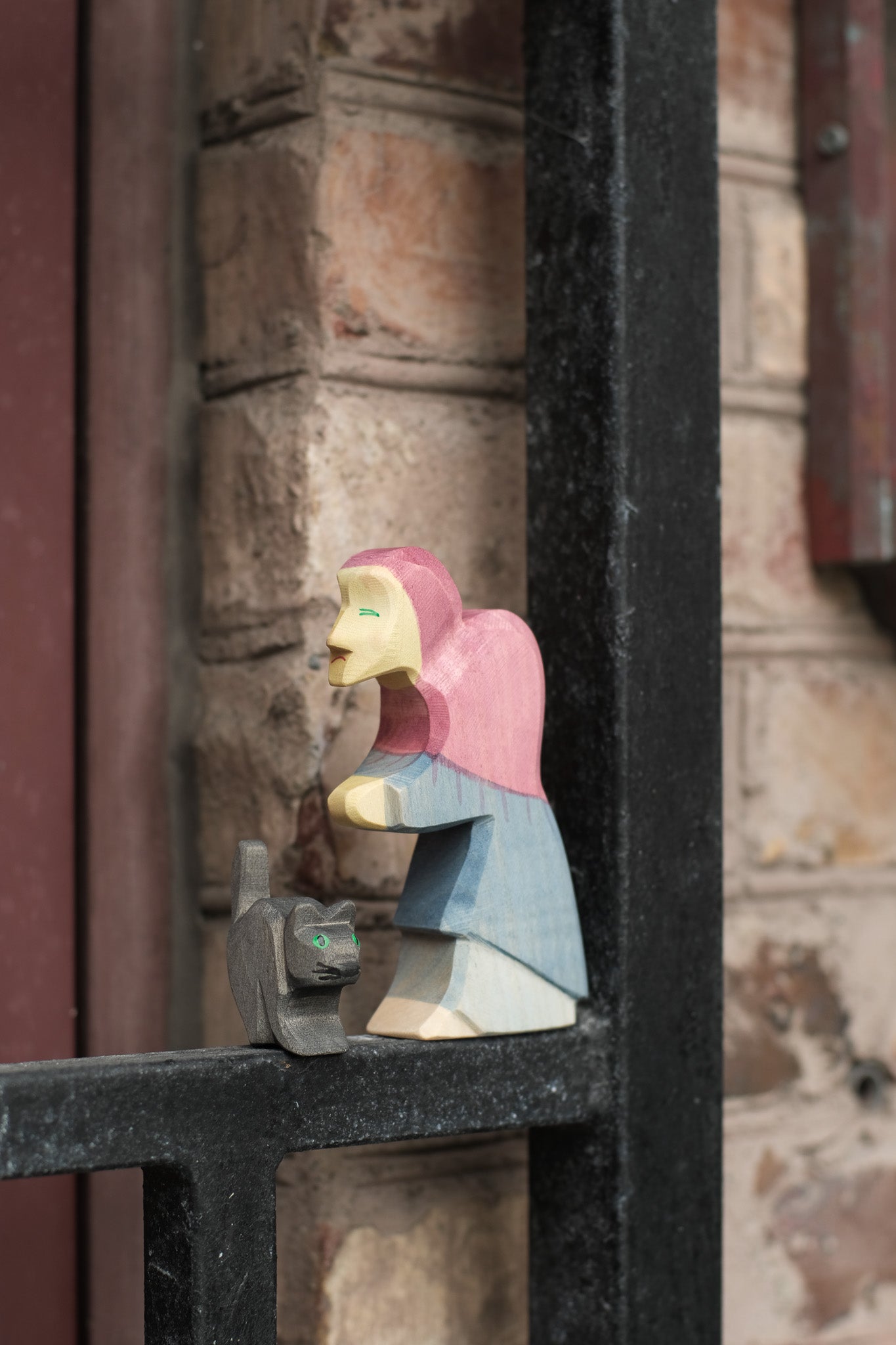 4 figurer til eventyret om Hans og Grete
