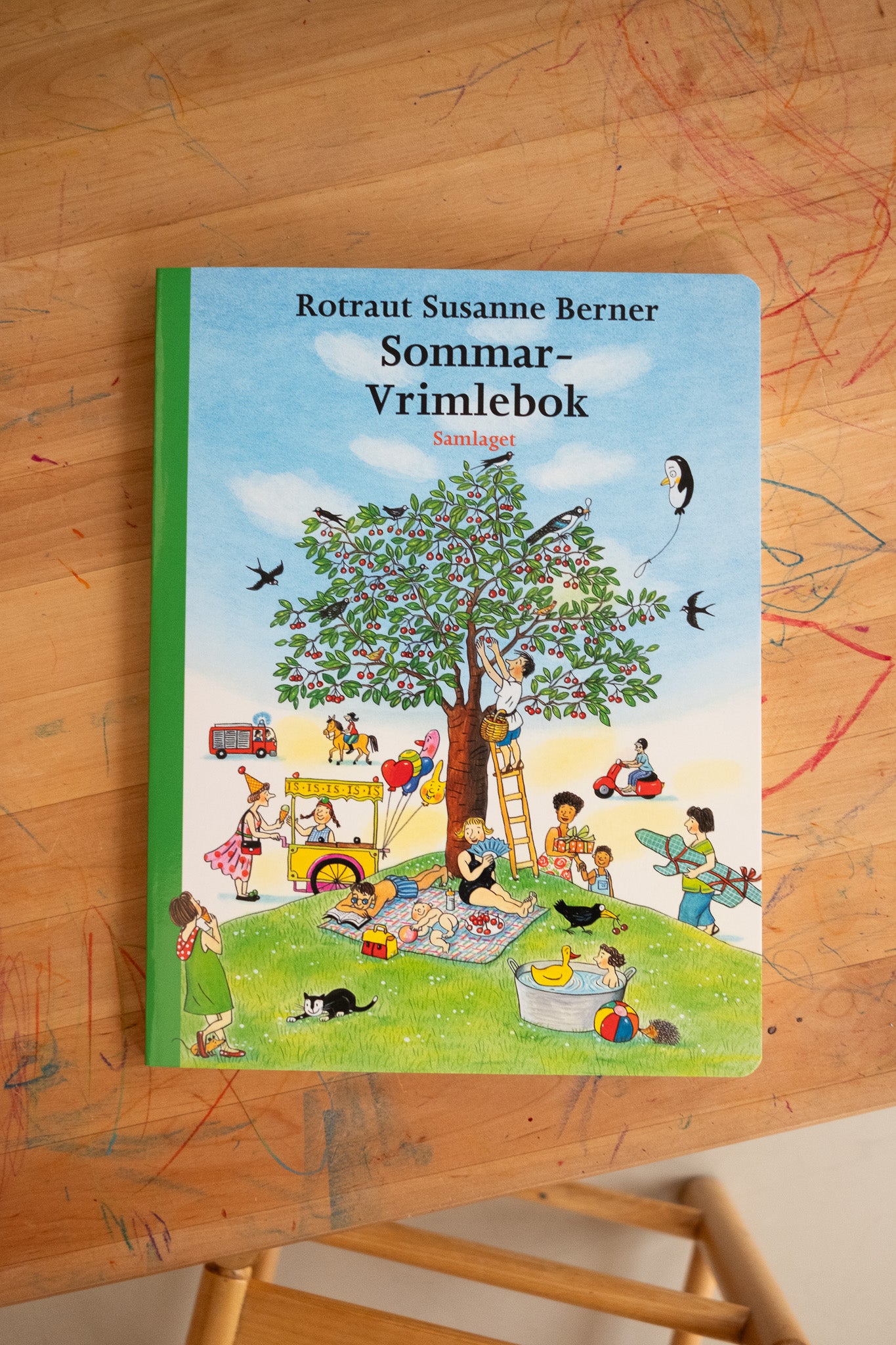 Sommar-vrimlebok - Rotraut Susanne Berner