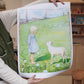 Bæ bæ lille lam - plakat - 50x70cm