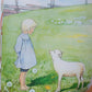 Bæ bæ lille lam - plakat - 50x70cm
