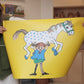 Pippi med hesten - plakat - 50x70cm
