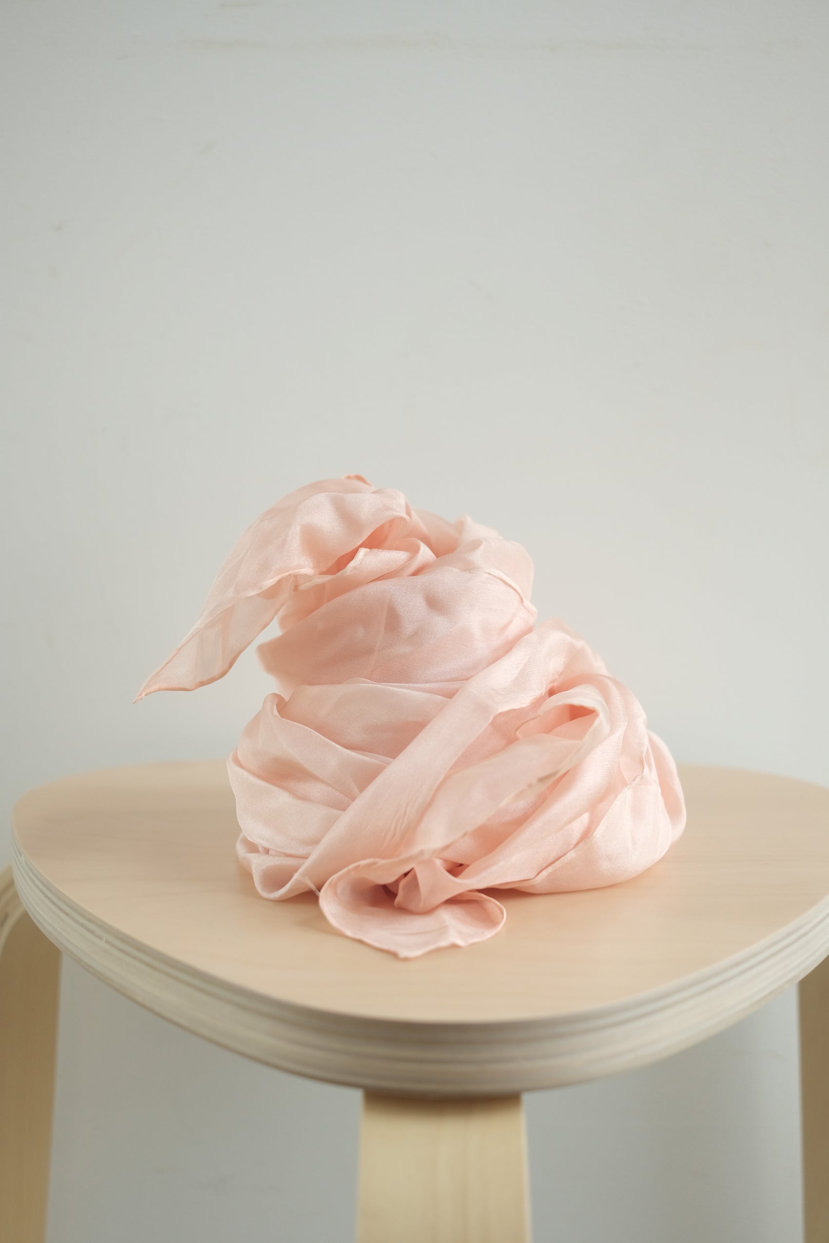 Lekesilke - 90x90cm - plantefarget laks