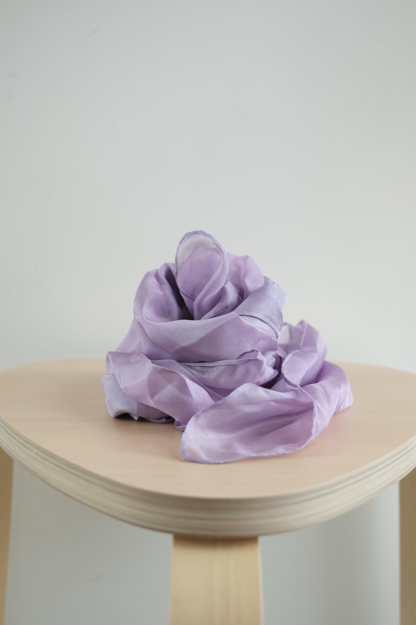Lekesilke - 90x90cm - plantefarget lilla