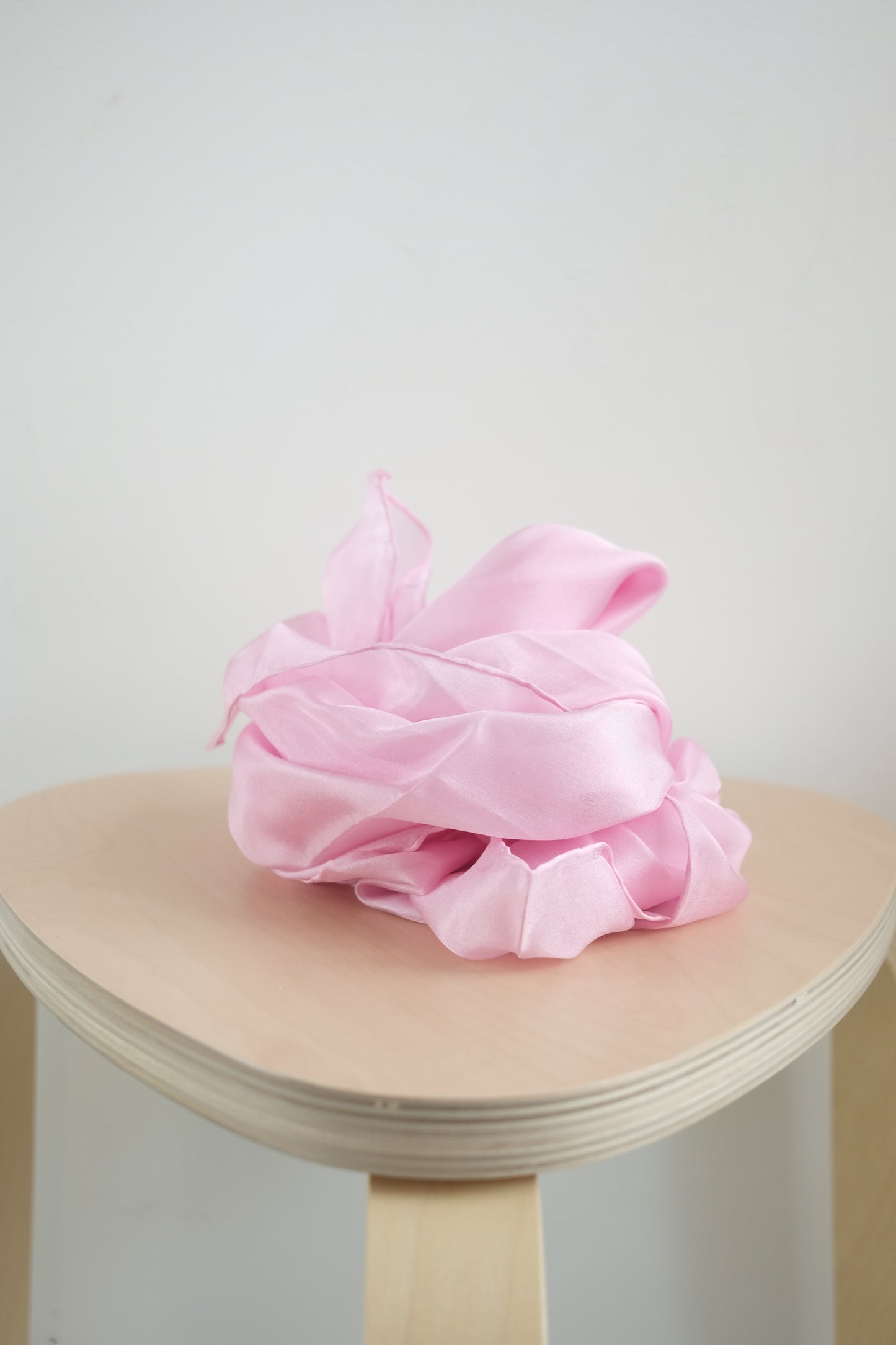 Lekesilke - 90x90cm - plantefarget lys rosa