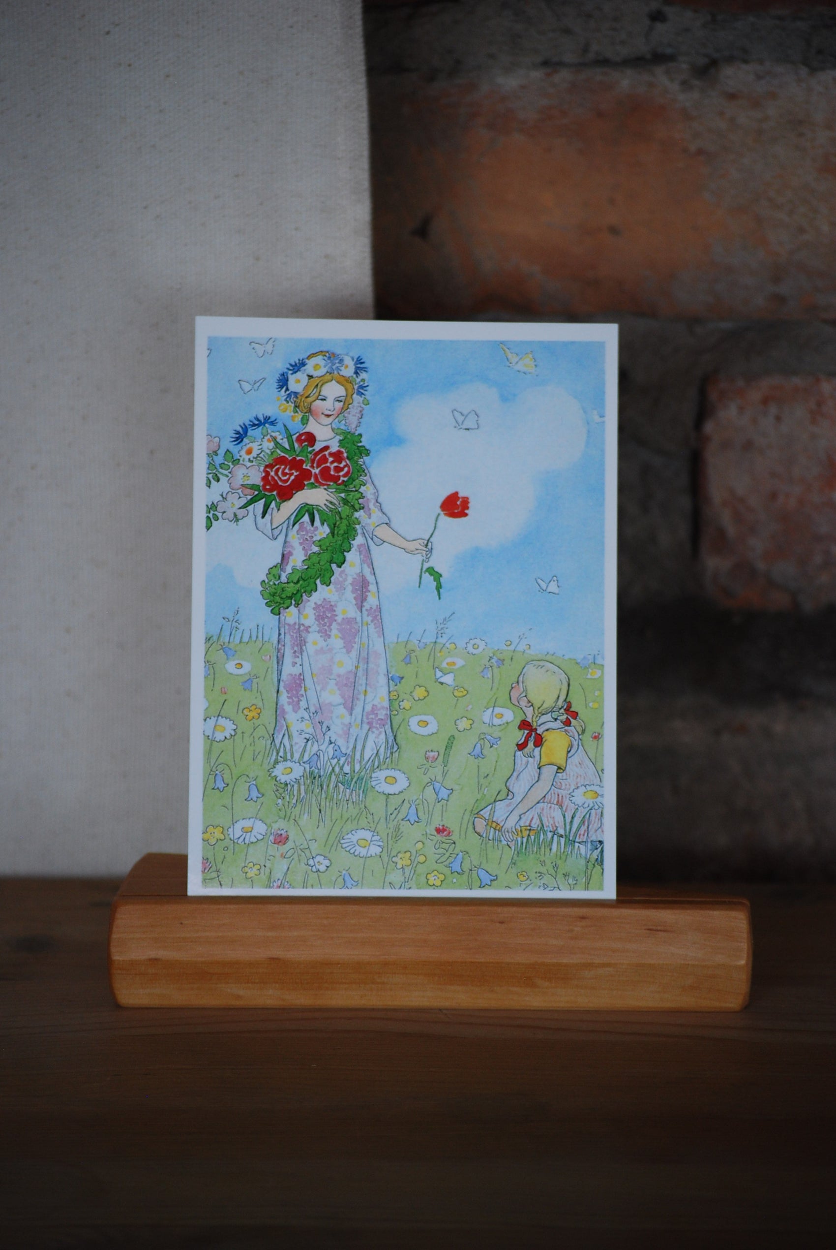 Midsommerfe - A6 kort