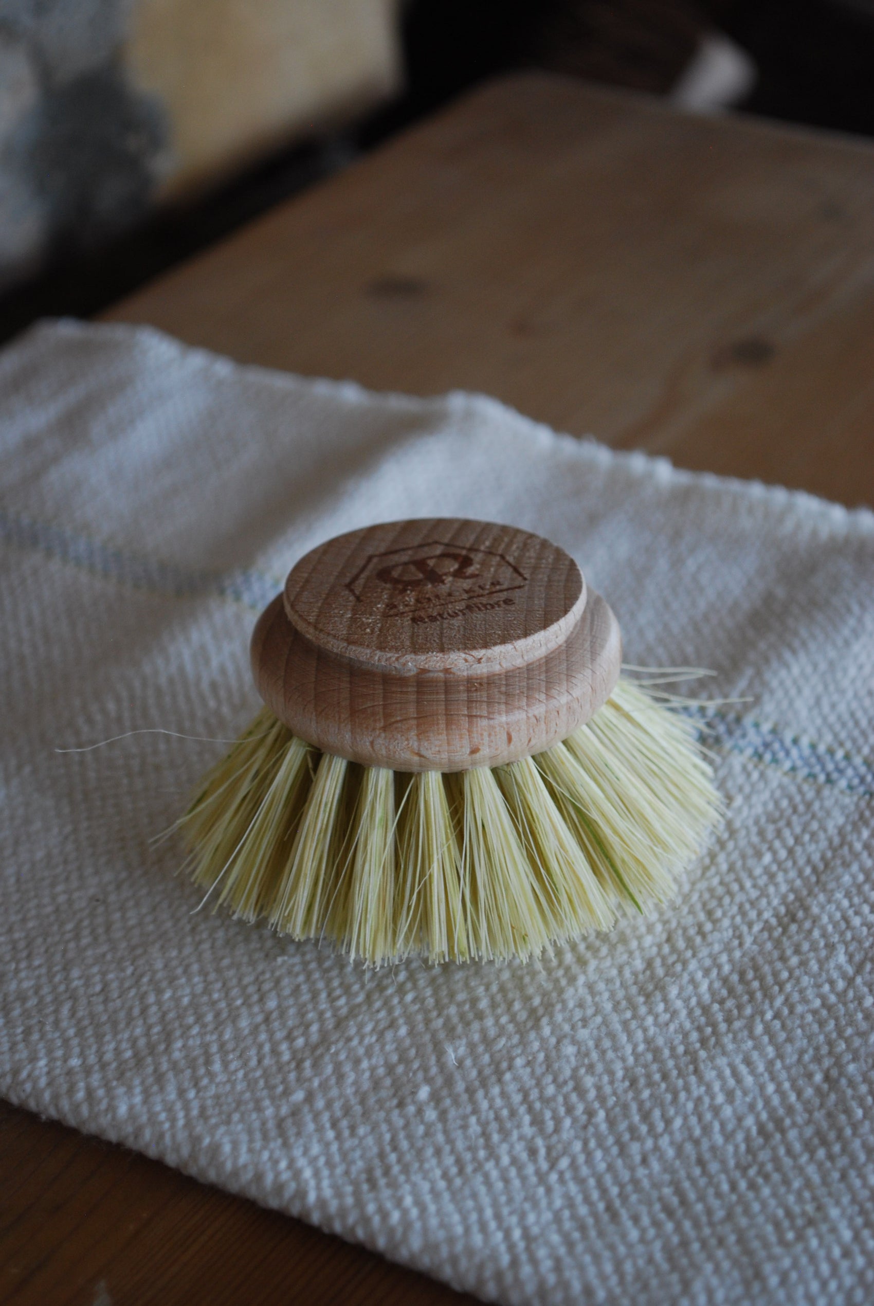 Utskiftbart børstehode i naturfibre - Ø5cm