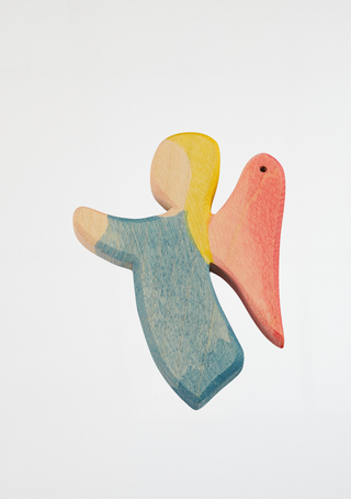 Angel blue - julepynt