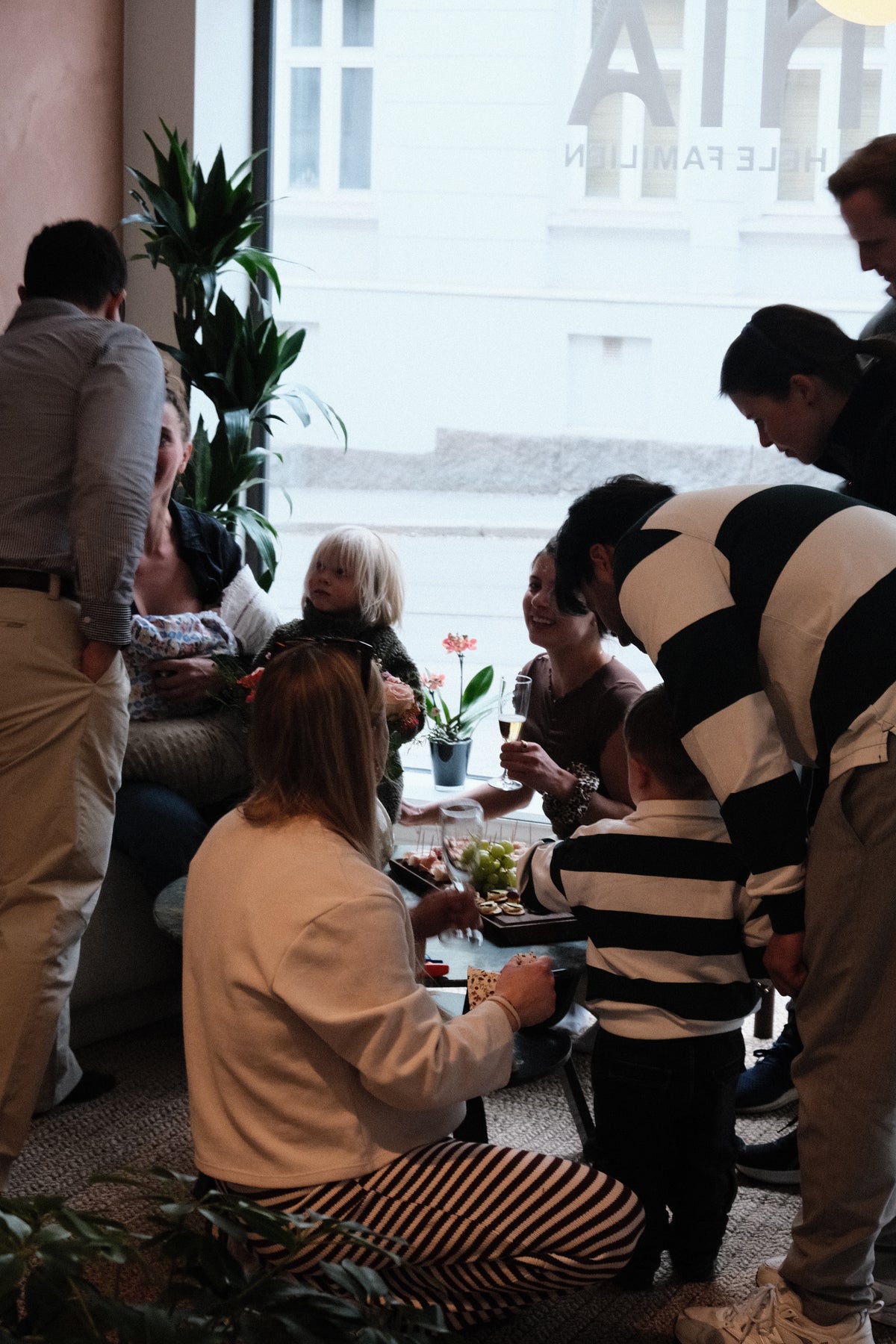 Barseltreff hos Favnia