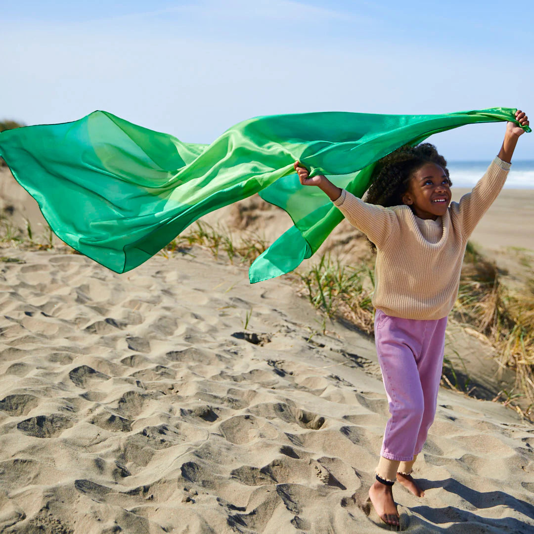 Stor lekesilke - earth - 88x178cm