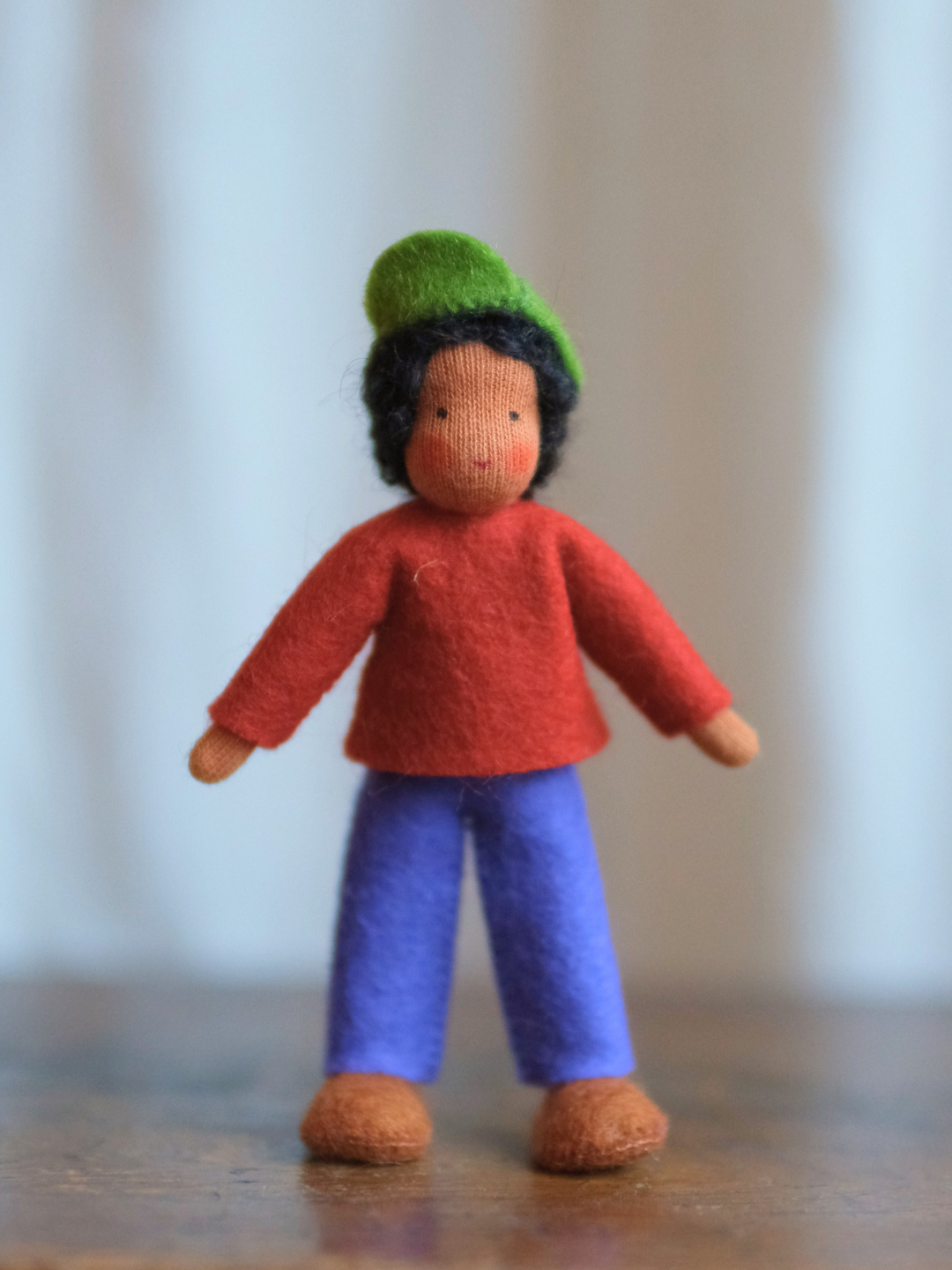 Håndlaget samlefigur i ull - Ståle (9cm)